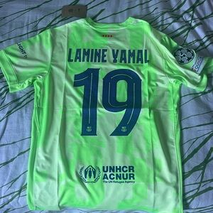 Nike Neon Green Soccer Jersey